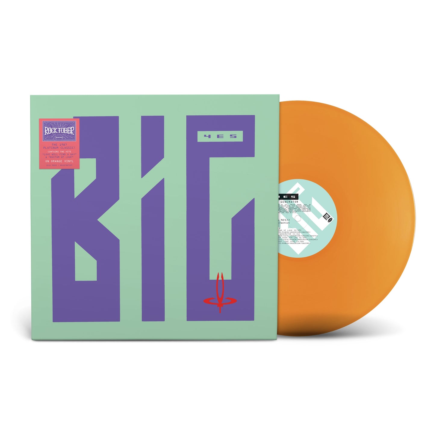 Yes- Big Generator (Rocktober 2025) (1LP Orange Vinyl) [ VINYL LP ]