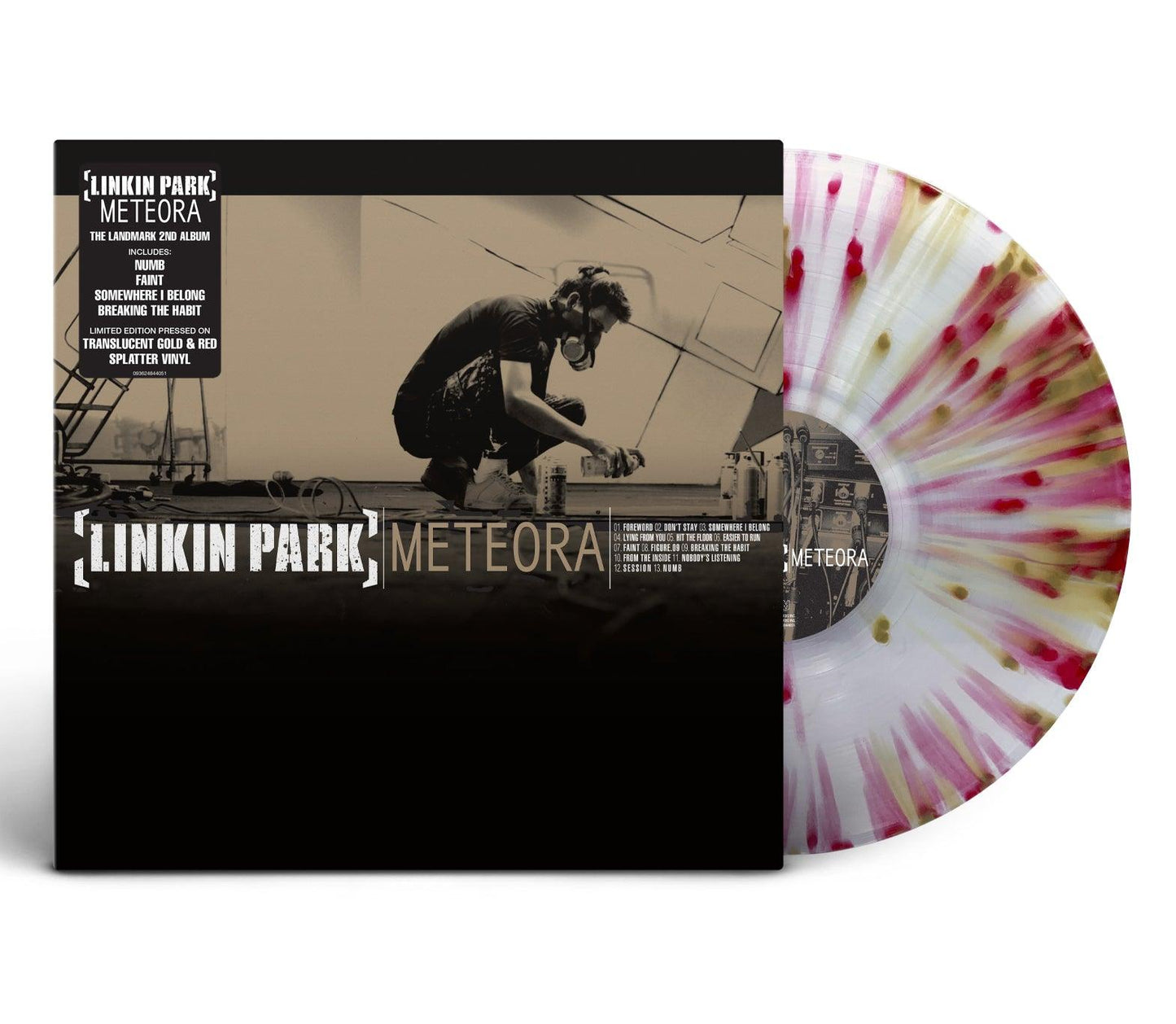 Linkin Park- Meteora (Translucent Gold & Red Splatter Vinyl) [ VINYL LP ]