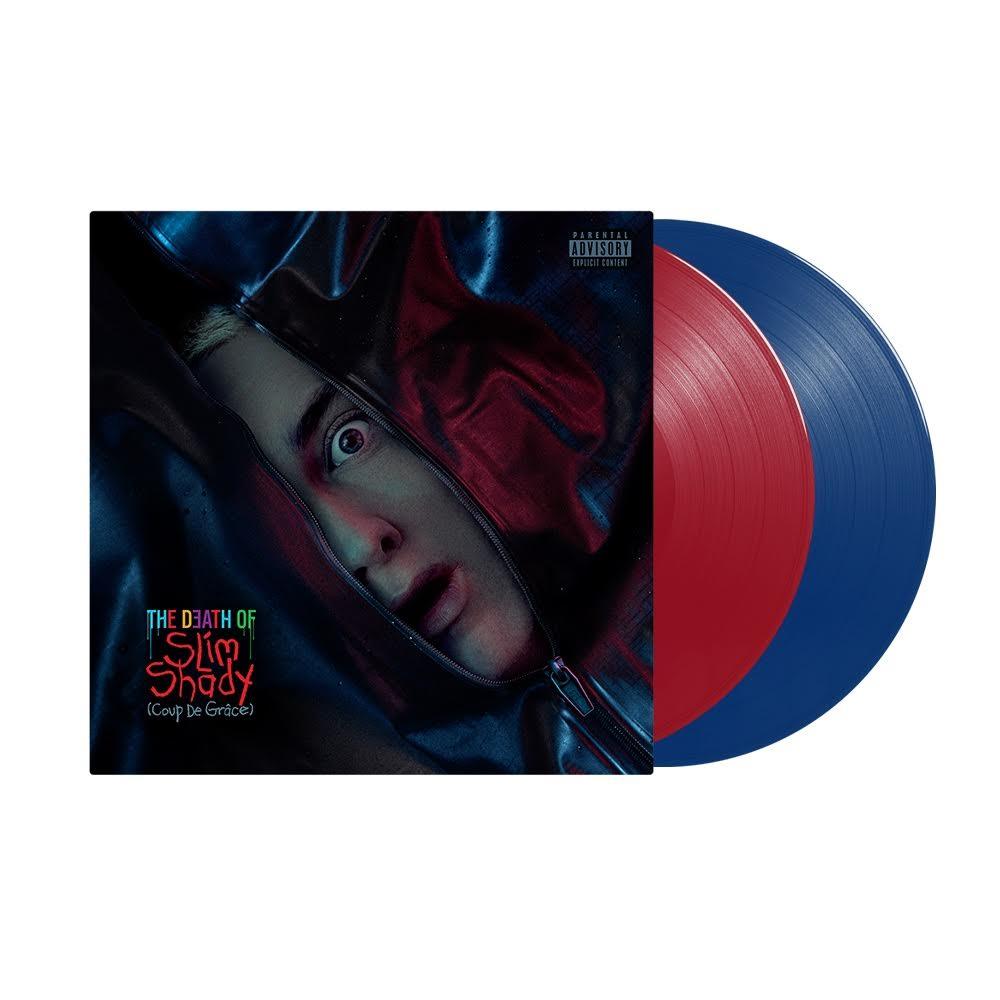 Eminem- The Death of Slim Shady (Coup de Grâce) (2LP Red & Blue Vinyl) [ VINYL LP ]
