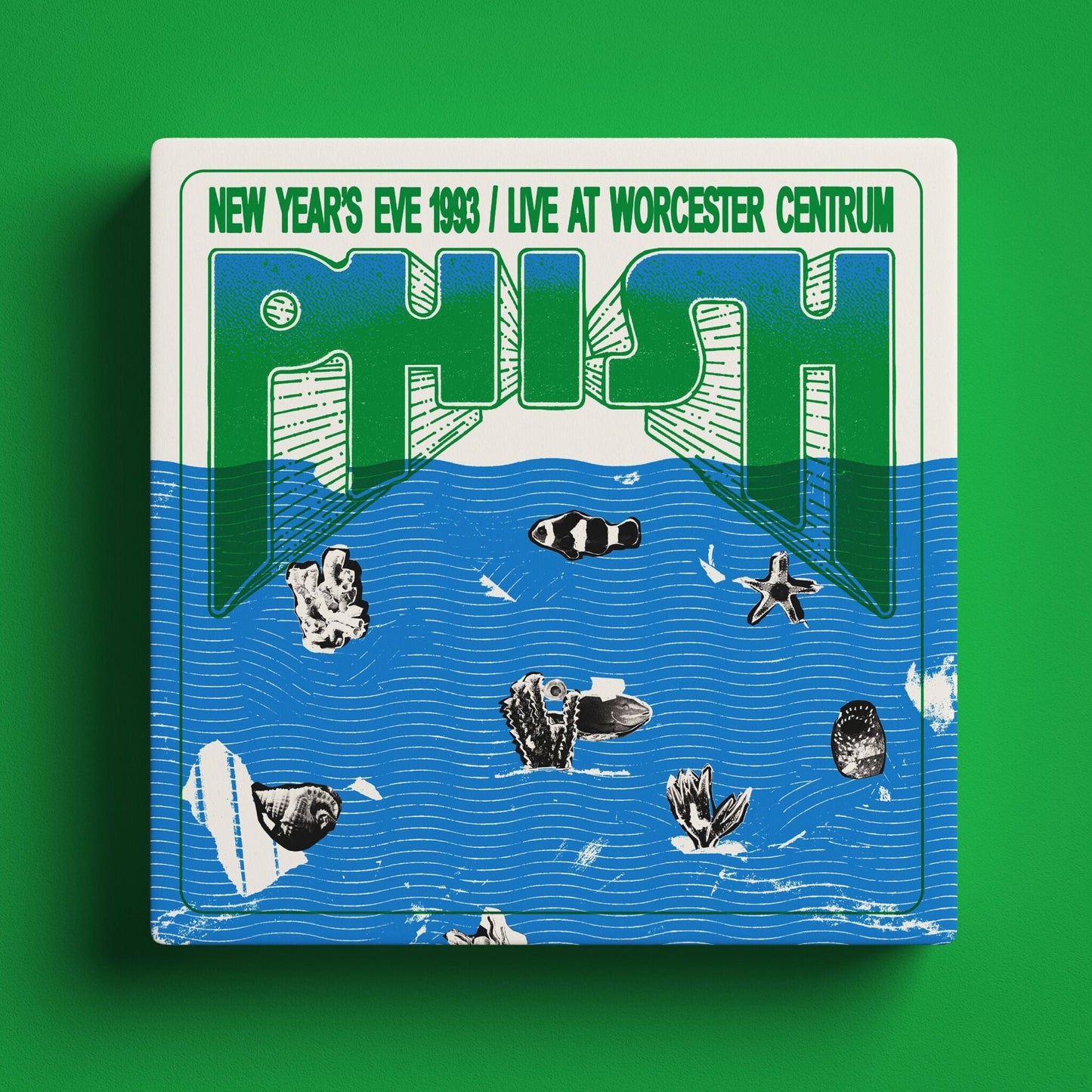 Phish- New Year's Eve 1993, Live At Worcester Centrum (5LP Seaweed + Water Vinyl) [ VINYL LP ]