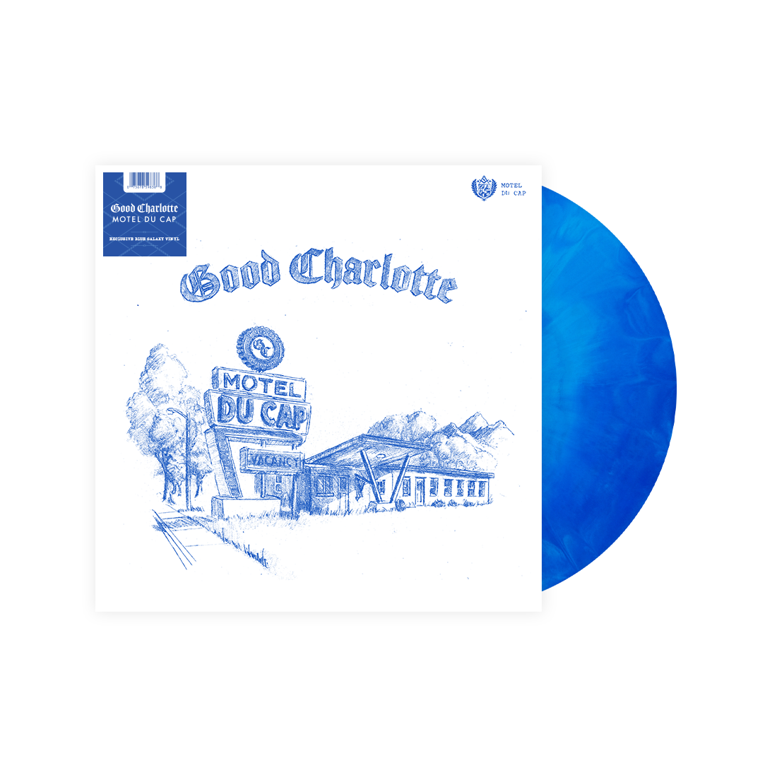Good Charlotte- Motel Du Cap (Indie Exclusive Blue Galaxy Vinyl) [ VINYL LP ]