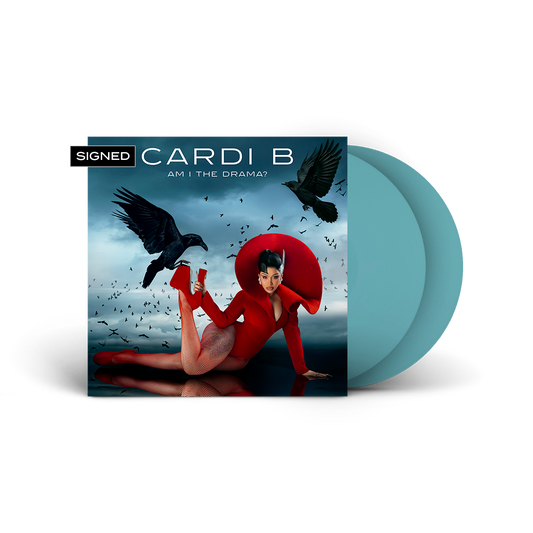 Cardi B- Am I The Drama? (Indie Exclusive Baby Blue Vinyl + Signed Art Card) [ VINYL LP ]