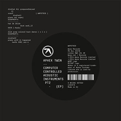 Aphex Twin- Computer Controlled Acoustic Instruments Pt 2 [Vinyl EP] [ VINYL LP ]