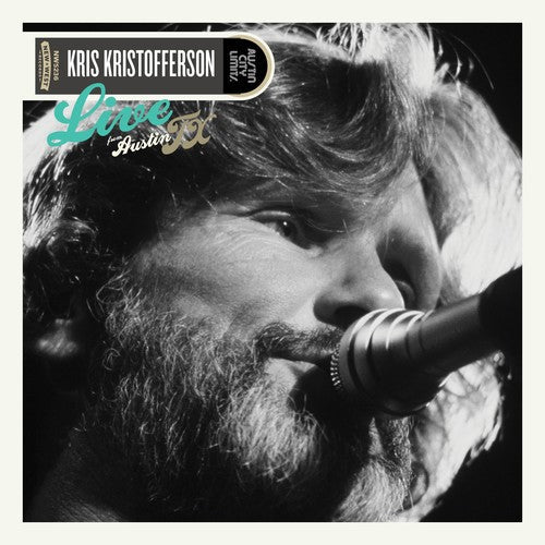 Kris Kristofferson- Live From Austin, TX [LP] [ VINYL LP ]