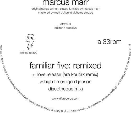 Marcus Marr- Familiar Five: Remixed [ VINYL LP ]