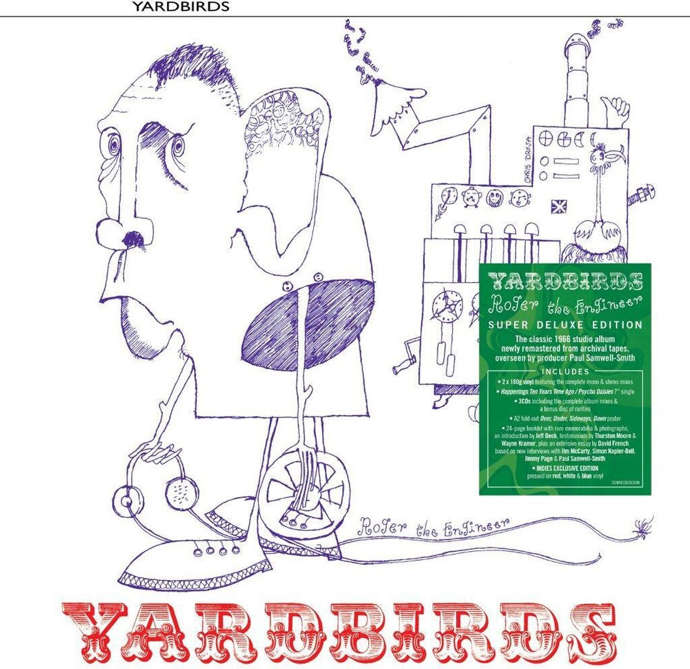 The Yardbirds- Roger The Engineer: Super Deluxe [Indie Exclusive Limited Edition Boxset] [ VINYL LP ]