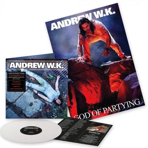 Andrew WK- God Is Partying (White Vinyl + Poster) [ VINYL LP ]