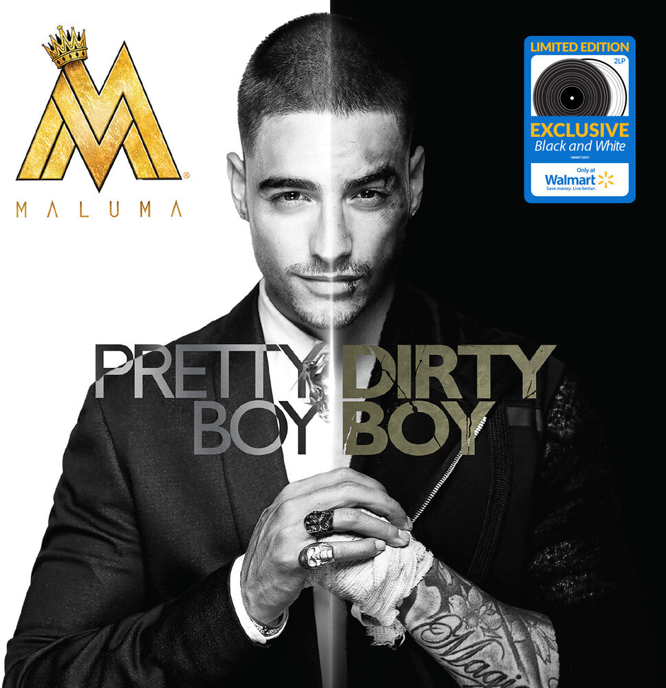Maluma- Pretty Boy Dirty Boy (Blk) [Colored Vinyl] (Wht) [ VINYL LP ]