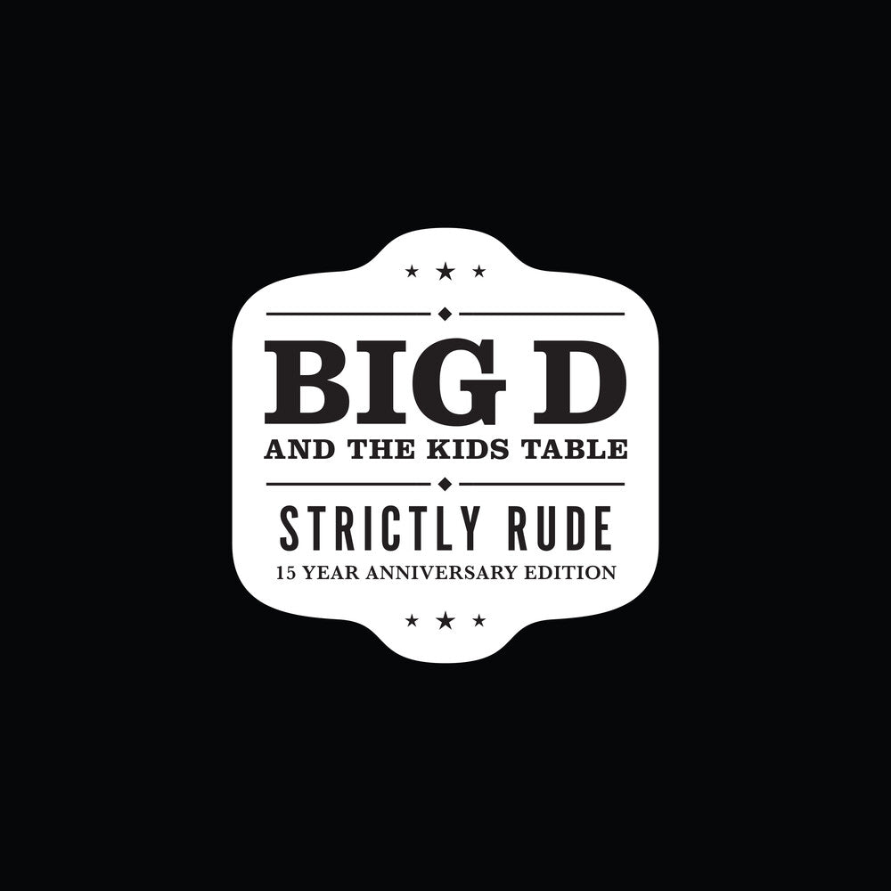 Big D and The Kids Table- Strictly Rude [Limited Edition Black/White 2LP] [ VINYL LP ]