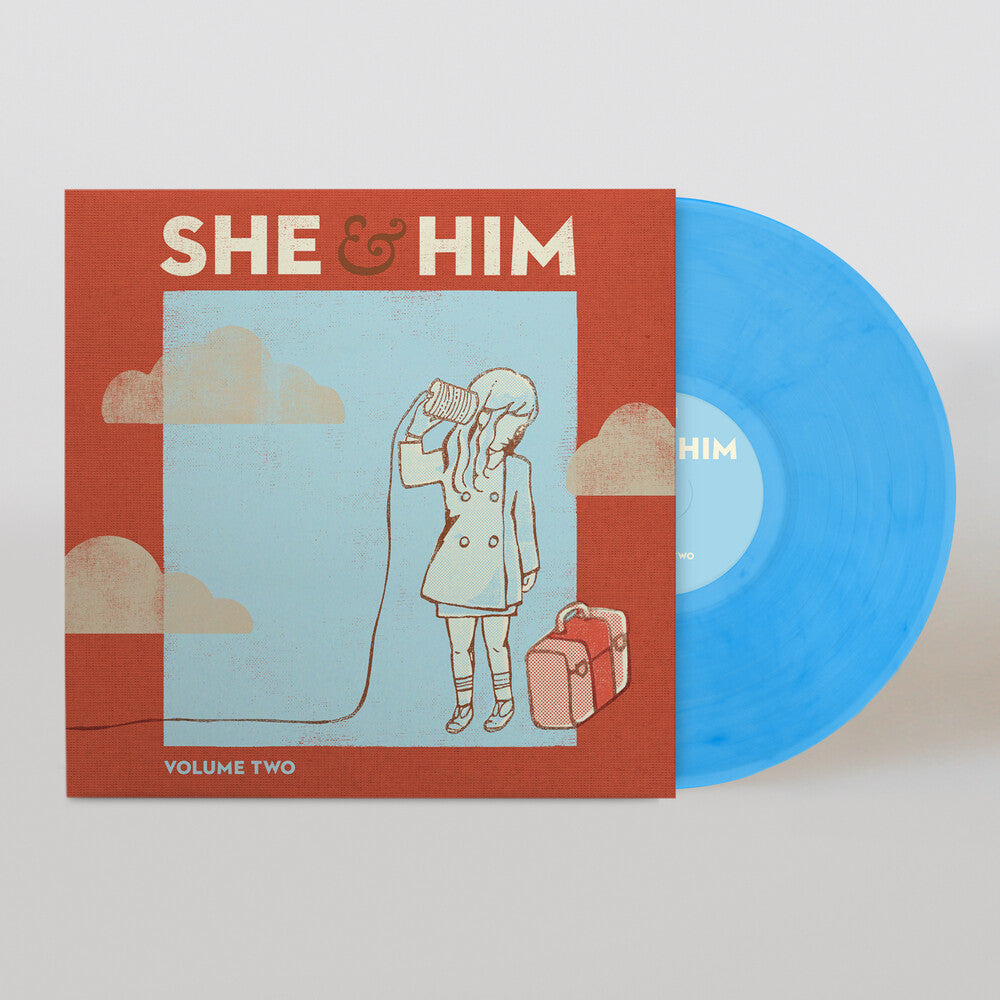 She & Him- Volume Two - Sky Blue (Blue) [Colored Vinyl] [ VINYL LP ]