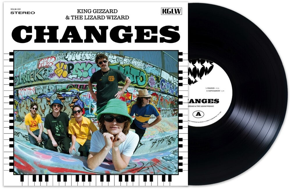 King Gizzard & The Lizard Wizard- Changes [Limited Edition Recycled Black Wax LP] [ VINYL LP ]