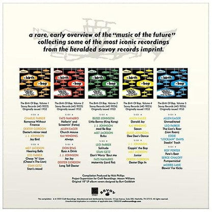Various Artists- The Birth Of Bop: The Savoy 10-Inch LP Collection (Various Artists) [ VINYL LP ]