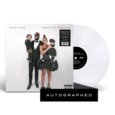 Gucci Mane- Breath Of Fresh Air (Indie Exclusive w/ Autographed Insert Clear Vinyl) [ VINYL LP ]