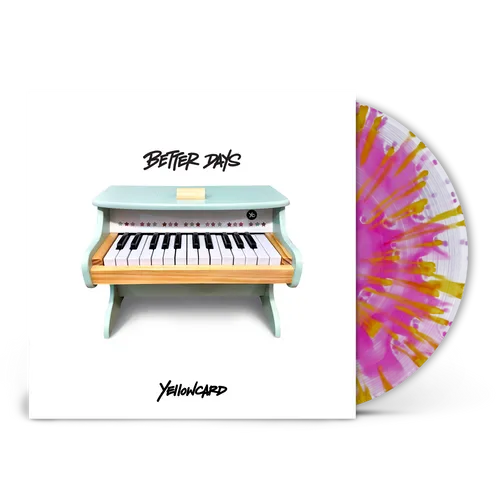 Yellowcard- Better Days (Pink & Yellow Splatter Vinyl) (Indie Exclusive Vinyl) [ VINYL LP ]