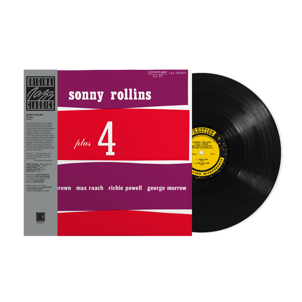 Sonny Rollins- Plus 4 (Original Jazz Classics Series) - [180g LP] [ VINYL LP ]