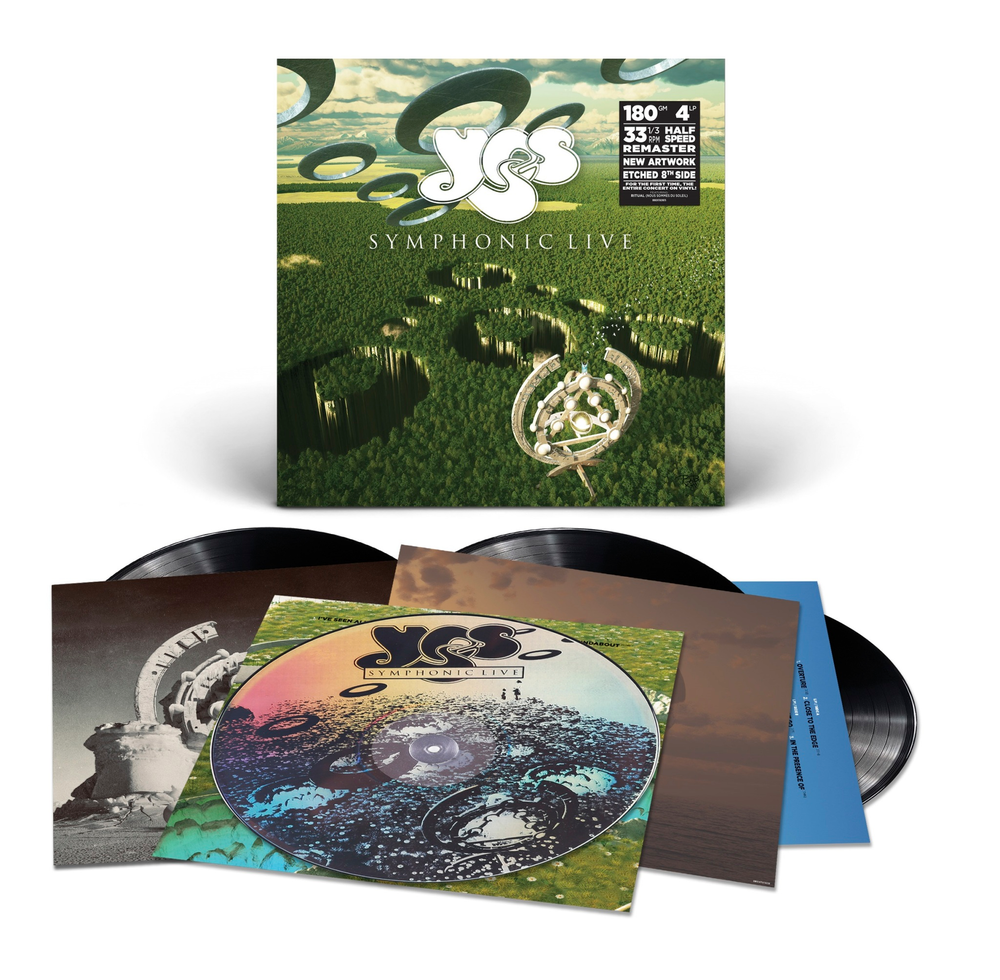 Yes- Symphonic Live [Limited Edition 180g Half-speed 4 LP] [ VINYL LP ]