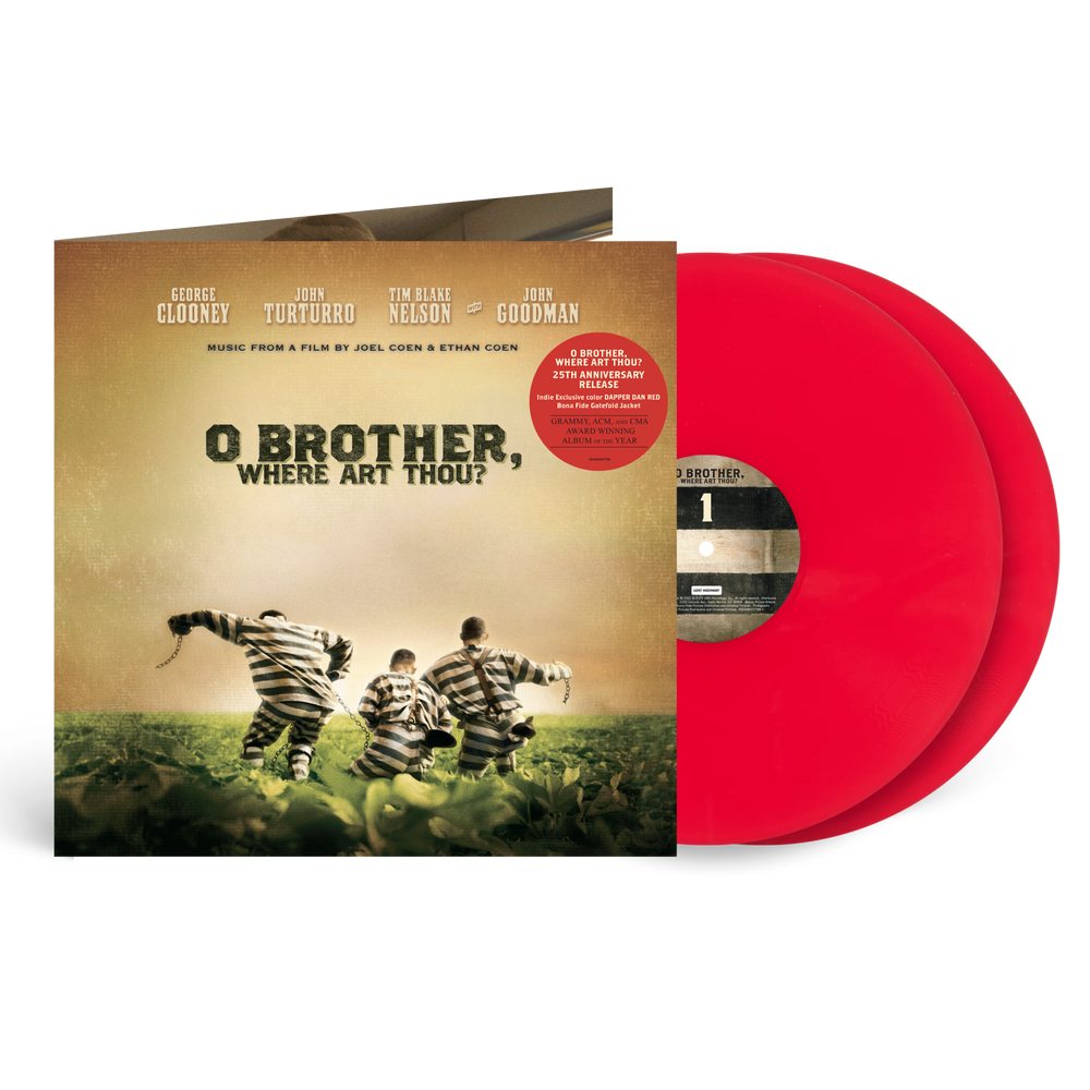 O Brother, Where Art Thou? (Original Motion Picture Soundtrack) - 25th Anniversary [Indie Exclusive Dapper Dan Red] [ VINYL LP ]