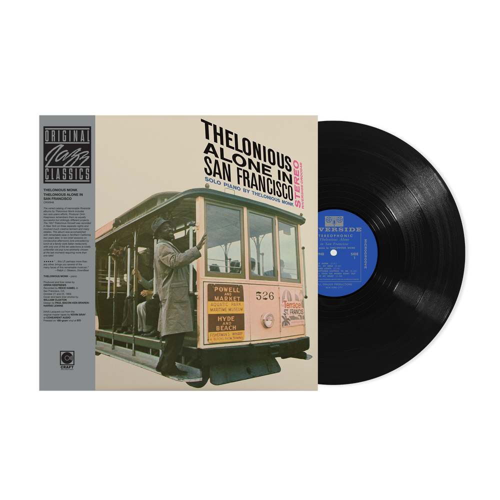 Thelonious Monk- Thelonious Alone in San Francisco (Original Jazz Classics Series) [180 Gram] [ VINYL LP ]