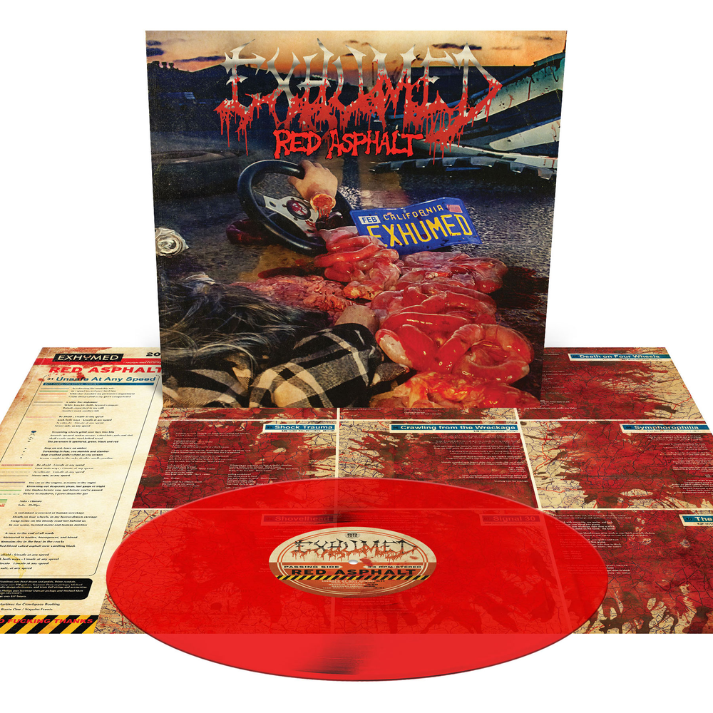 Exhumed- Red Asphalt Mocks [Blood Red] [ VINYL LP ]