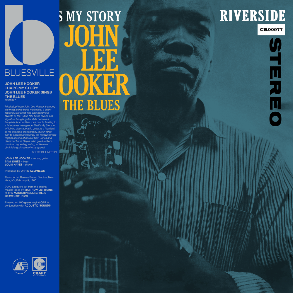 John Lee Hooker- That's My Story: John Lee Hooker Sings The Blues (Bluesville Acoustic Sounds Series) [180g Black Vinyl - paper wrapped] [ VINYL LP ]