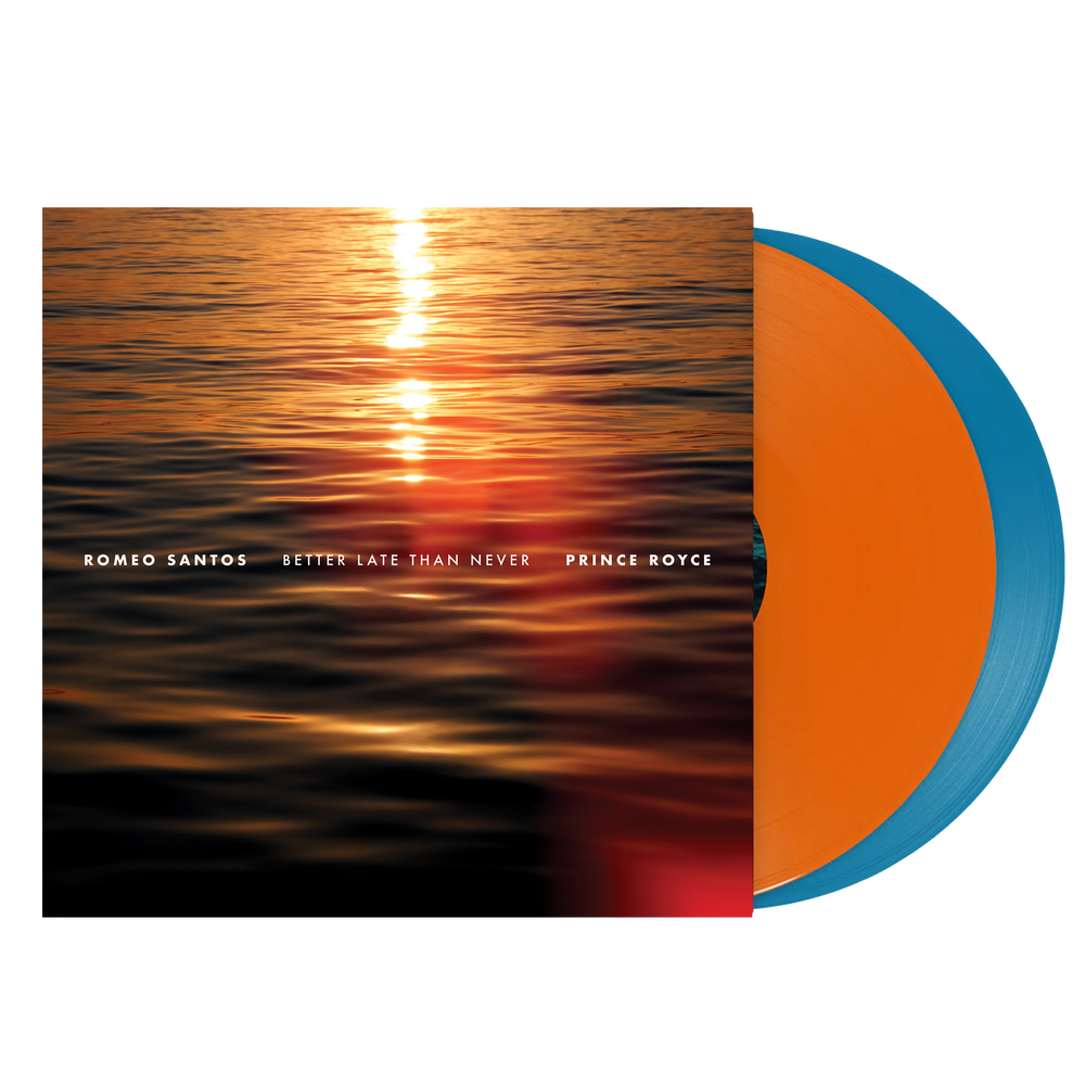 Romeo Santos & Prince Royce- Better Late Than Never [Tangerine and Aqua Vinyl] [ VINYL LP ]