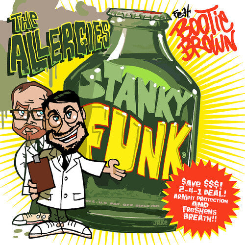 The Allergies- Stanky Funk (feat. Bootie Brown) [ VINYL LP ]