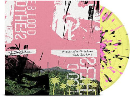 The Blood Brothers- Burn, Piano Island, Burn (Deluxe Ed.) Yellow w/Pink & Black Splatter [ VINYL LP ]