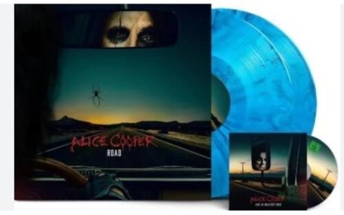 Alice Cooper- Road (Indie Exclusive Blue Marbled 2LP+DVD) [ VINYL LP ]