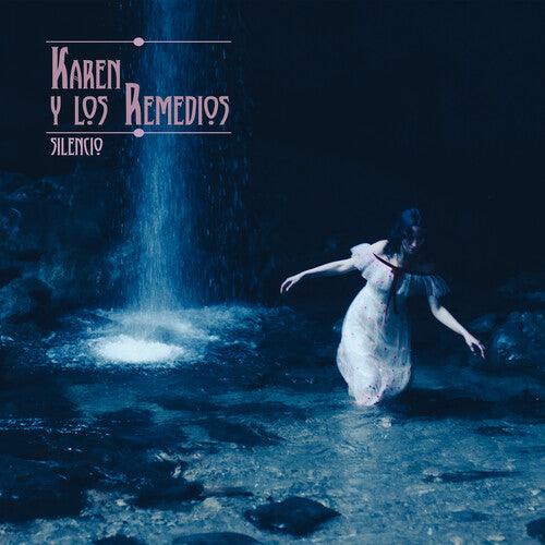 Karen Y Los Remedios- Silencio - Black & Blue Galaxy Effect [ VINYL LP ]
