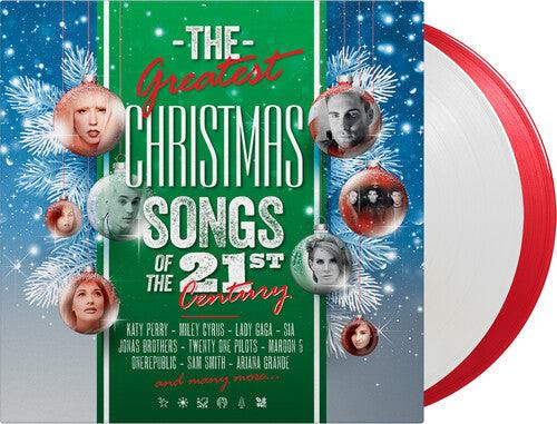 Various- Greatest Christmas Songs Of 21st Century (Limited 180-Gram Red & White Colored Vinyl) [ VINYL LP ]