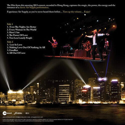 Air Supply- The Hits - Live in Hong Kong [ VINYL LP ]