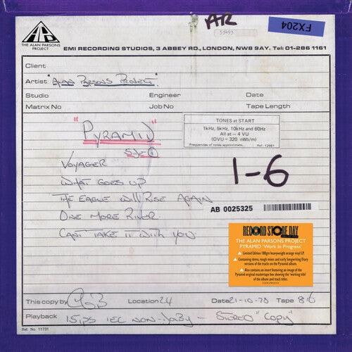 Alan Parsons Project- Pyramid 'work In Progress' -RSD24 [ VINYL LP ]