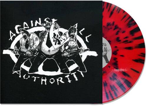 Against All Authority- 24 Hour Roadside Resistance (Red w/ Black Splatter) [ VINYL LP ]