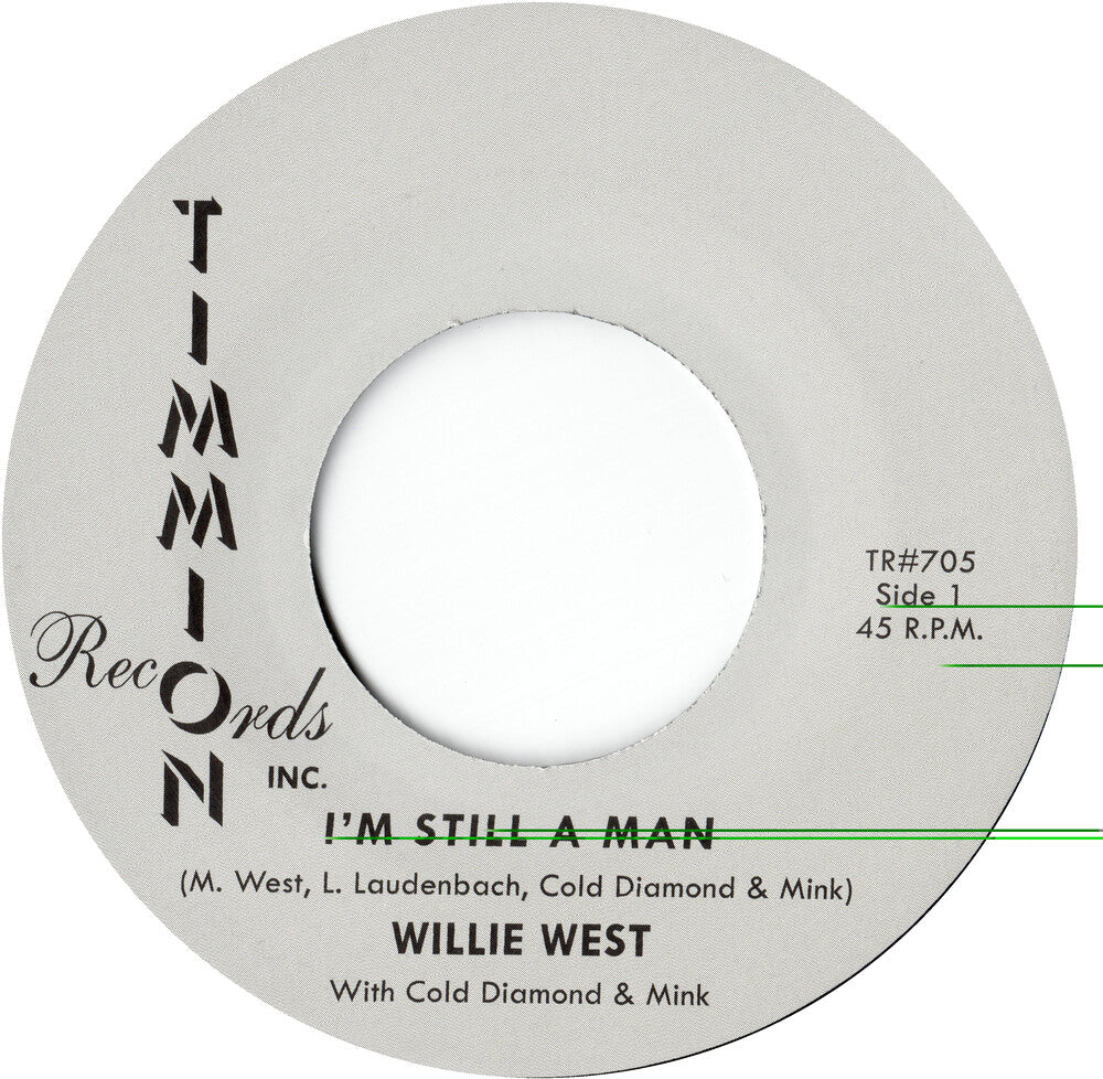 Willie West- I'm Still A Man/I'm Still A Man (Instrumental) [ VINYL LP ]