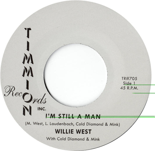 Willie West- I'm Still A Man/I'm Still A Man (Instrumental) [ VINYL LP ]