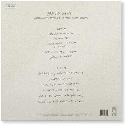 Nathaniel Rateliff & The Nightsweats- South Of Here (180g Black Vinyl) [ VINYL LP ]