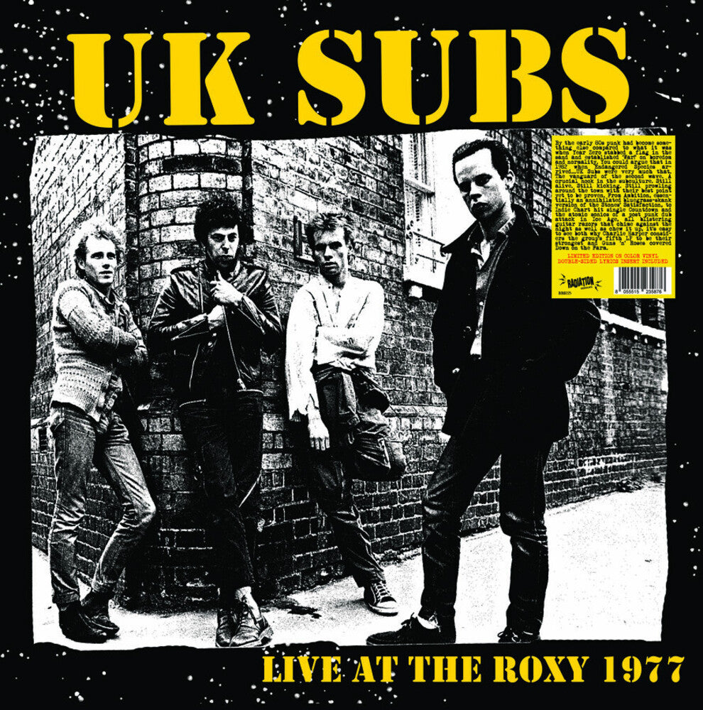 Uk Subs- Live At The Roxy [Colored Vinyl] (Ylw) (Uk) [ VINYL LP ]