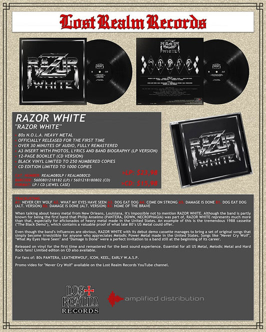 Razor White- Razor White [ VINYL LP ]