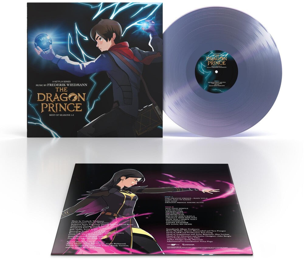 Frederik Wiedmann-  The Dragon Prince (A Netflix Series) - Best Of Seasons 1-3 [Iridescent Blue Vinyl] [ VINYL LP ]