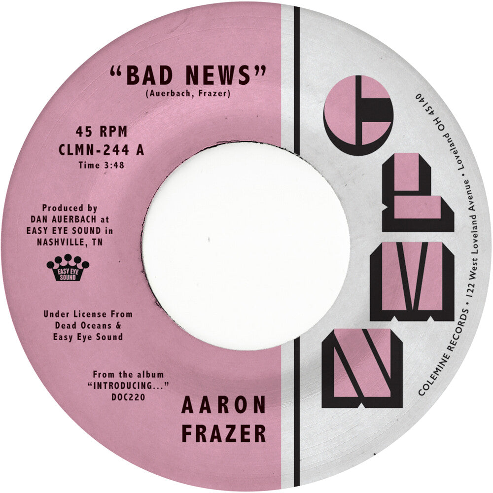 Aaron Frazer- Bad News / Done Lyin - Grey [Colored Vinyl] (Gry) [ VINYL LP ]