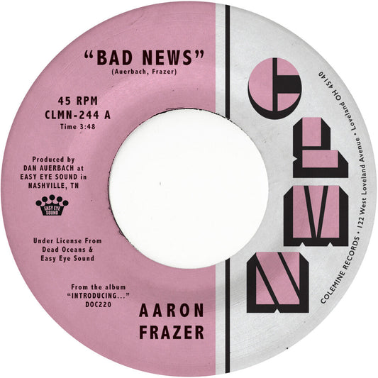 Aaron Frazer- Bad News / Done Lyin - Grey [Colored Vinyl] (Gry) [ VINYL LP ]