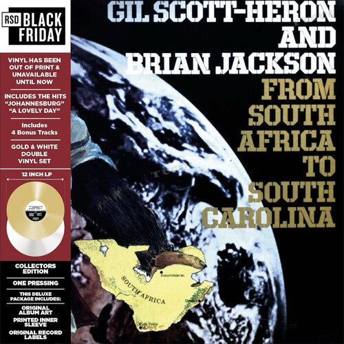 Gil Scott-Heron and Brian Jackson- From South Africa To South Carolina -BF24 [ VINYL LP ]