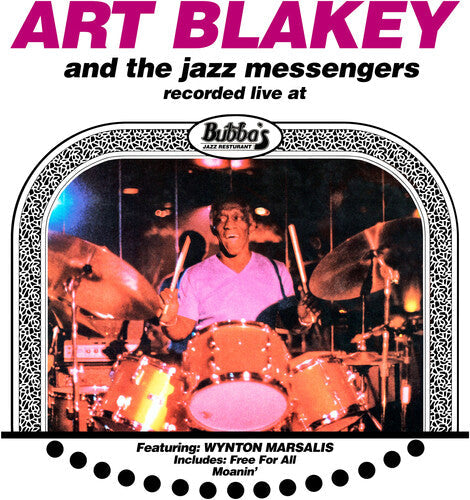 Art Blakey and The Jazz Messengers- Live At Bubba's 1980 - Clear Violet Colored Vinyl [ VINYL LP ]