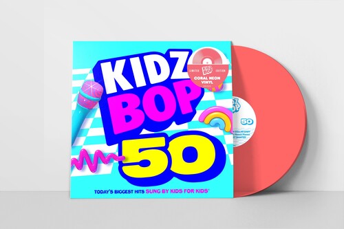 Various- Kidz Bop 50 [Neon Coral LP] [ VINYL LP ]