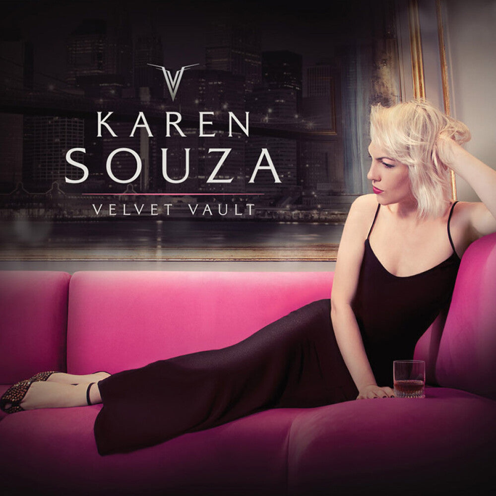 Karen Souza- Velvet Vault [Clear Vinyl] (Gate) (Ger) [ VINYL LP ]