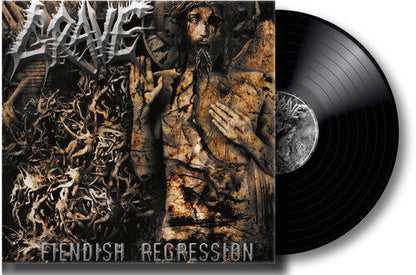 Grave- Fiendish Regression - 3mm Spinned Sleeve [ VINYL LP ]