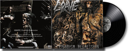 Grave- Fiendish Regression - 3mm Spinned Sleeve [ VINYL LP ]