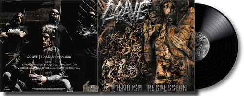 Grave- Fiendish Regression - 3mm Spinned Sleeve [ VINYL LP ]