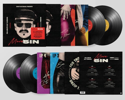 Various- Disco Discharge Presents More Sin - Box Of Sin 2 (4LP Set with Booklet) [ VINYL LP ]