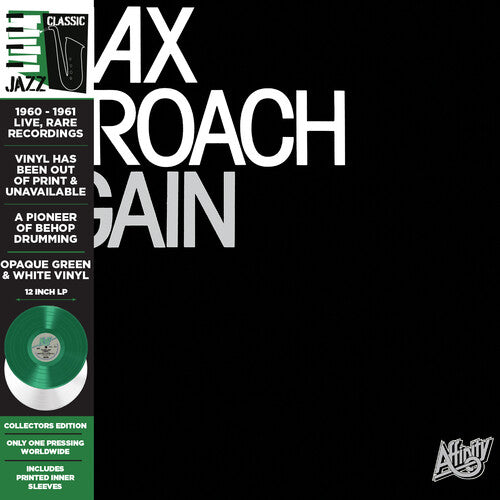 Max Roach- Again - Opaque Green & White [ VINYL LP ]